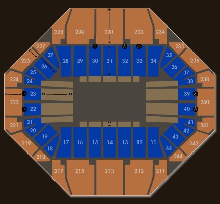 Rupp Seating Chart Concert
